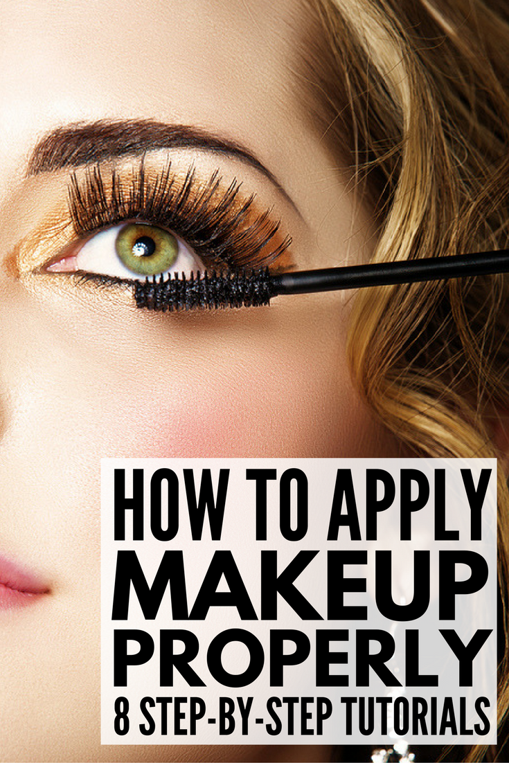 8 Tutorials To Teach You How To Apply Make Up Like A Pro