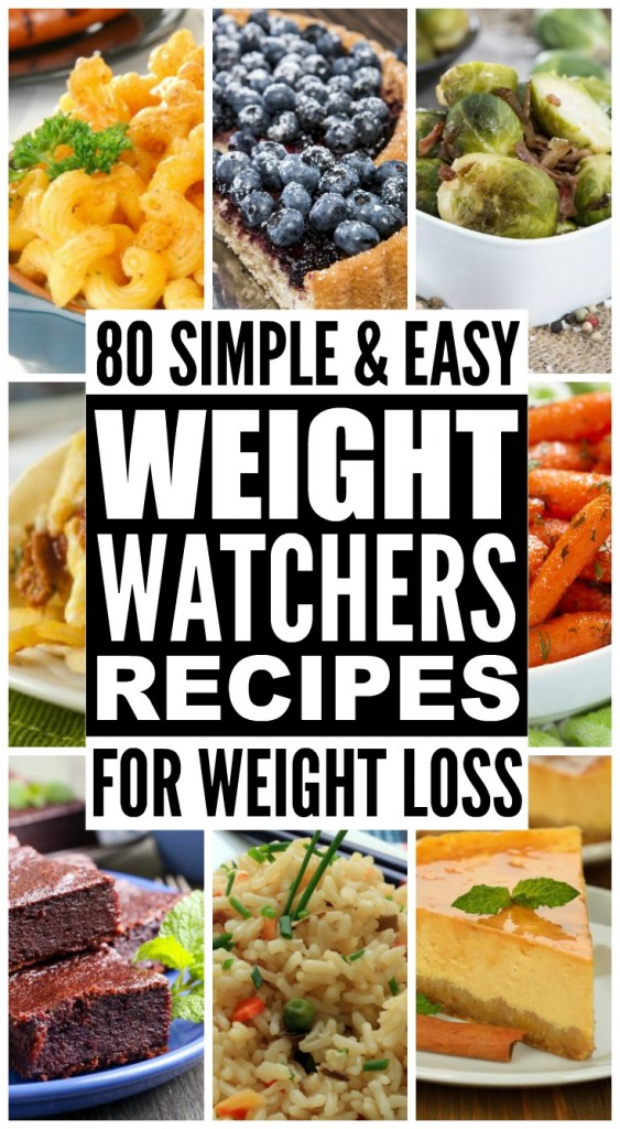 80 Weight Watchers Recipes (With Points!)