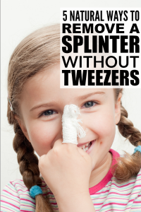 How To Remove A Splinter Without Tweezers