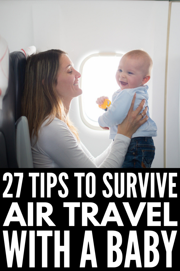 Baby's First Flight: 27 Sanity-Saving Tips for Flying with a Baby