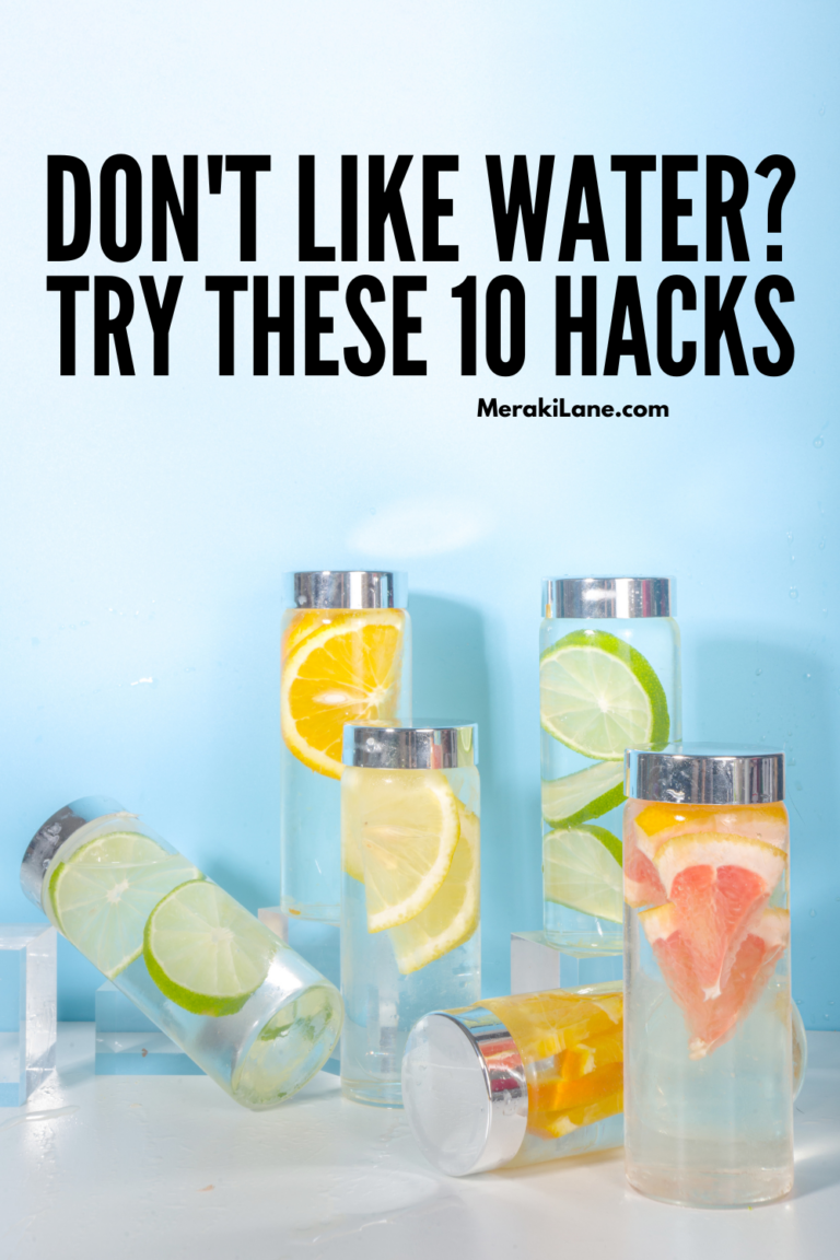 10 Ways to Drink More Water When You Don’t Like It