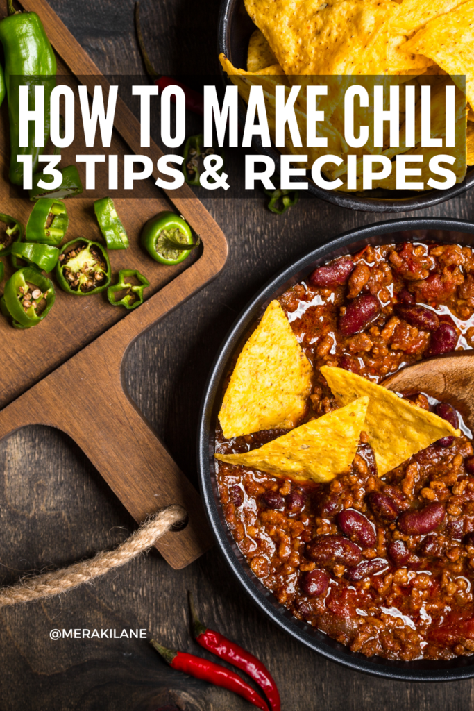 6 Easy Stovetop Chili Recipes | If you want to know how to make the best homemade chili, but you also need it to be easy to make and healthy, this post is for you. We're sharing it all -- kitchen essentials to invest in, our tried and tested chili making tips and hacks, and we've also curated 6 recipes that are quick both on prep and cook time. These are best made on a stovetop using a dutch oven, making them a one pot meal that will keep you full and satisfied without a lot of clean up!